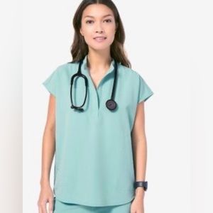 Figs scrubs/ seaglass